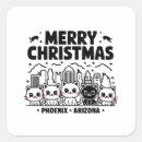 Search for merry christmas cat stickers Kitten