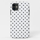 Search for polka dots backgrounds iphone cases Black