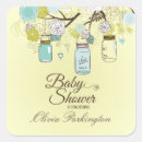 Search for mason jar baby shower stickers Flowers