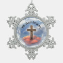 Search for easter cross christmas tree decorations Resurrection