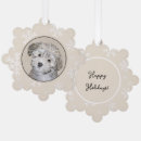 Search for havanese dog christmas tree decorations Bichon havanais