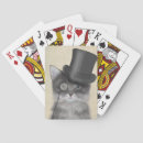 Search for cat playing cards Grey cats