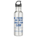 Search for bible verses water bottles Encouragement