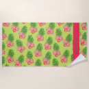 Search for hibiscus beach towels Green