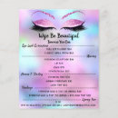 Search for lash artist price lists Glitter