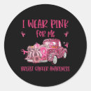 Search for survived breast cancer stickers Pink
