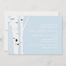 Search for birch tree invitations Rustic