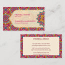 Search for patterned business cards Administrative professional
