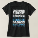 Search for customer support tshirts Worker