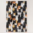 Search for black and white cat puzzles Animals