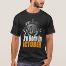 Search for kings are born in october tshirts Birthday