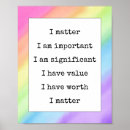 Search for affirmation art You matter