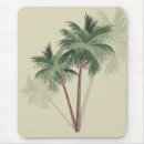Search for tropical palm tree mousepads Green