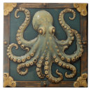 Search for vintage octopus tiles Kraken