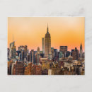 Search for big city skyline postcards Sunset