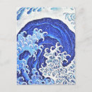 Search for vintage japanese art postcards Water