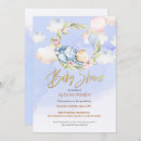 Search for teddy bear baby boy shower invitations Beary cute baby