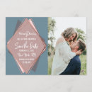 Search for dusty rose wedding save the dates Blue