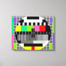 Search for television canvas prints Retro