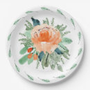 Search for floral wedding plates Watercolor flowers