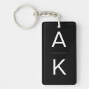 Search for black rectangle key rings Masculine