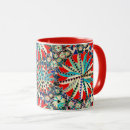 Search for red mandala mugs Abstract