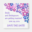 Search for fridge magnet invitations Floral