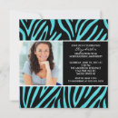 Search for zebra graduation invitations Modern