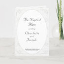 Search for catholic wedding programs Elegant