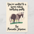 Search for horse riding invitations Party
