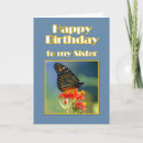Search for butterfly for sister birthday cards Garden