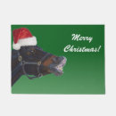 Search for christmas horse doormats Pony