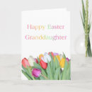 Search for happy granddaughter easter cards Tulips