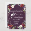 Search for rose gold geometric wedding invitations Purple