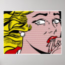 Search for lichtenstein posters Crying