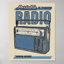 Search for vintage radio posters Retro