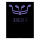 Search for cool music posters Blue