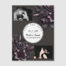 Search for purple black silver invitations Flowers