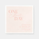 Search for blush pink wedding napkins Typography