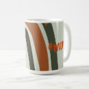 Search for green and orange mugs For her