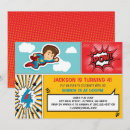 Search for superman comics invitations Blue