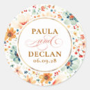 Search for wildflower watercolor stickers Rustic