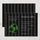 Search for soccer invitations Black