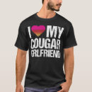 Search for i heart my gf tshirts Cougar