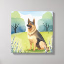 Search for dog owner canvas prints Cute