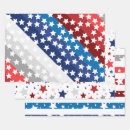 Search for stars and stripes wrapping paper Patriotic