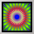 Search for fractal image posters Blue