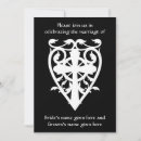 Search for celtic cross wedding invitations Heart
