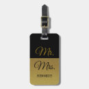 Search for mr and mrs luggage tags Classy