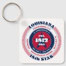 Search for louisiana key rings Typography